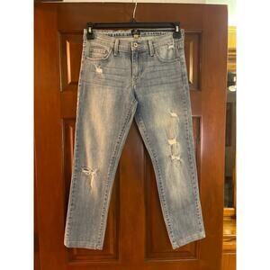 Just Black cropped skinny distressed, five pack jeans size 29